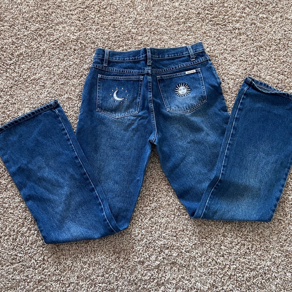 Vintage Zana Di Sun and Moon Straight Leg Jeans